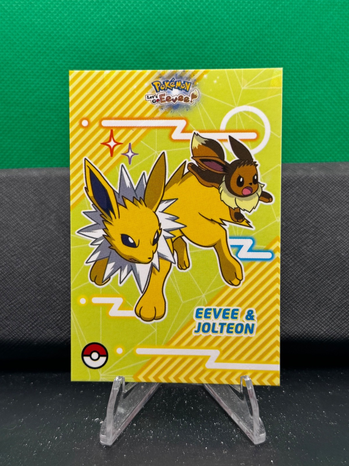 Eevee & Jolteon - Pokemon "Let's Go Eevee", database carte