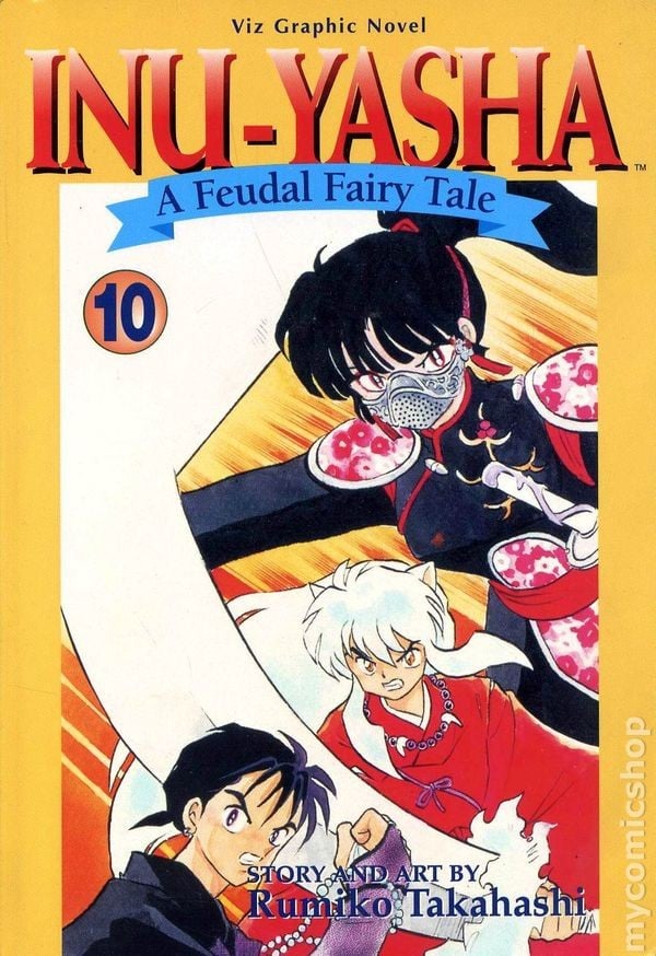 Inu Yasha TPB 1° Edizione #10-1ST VF 2001 Immagine Stock