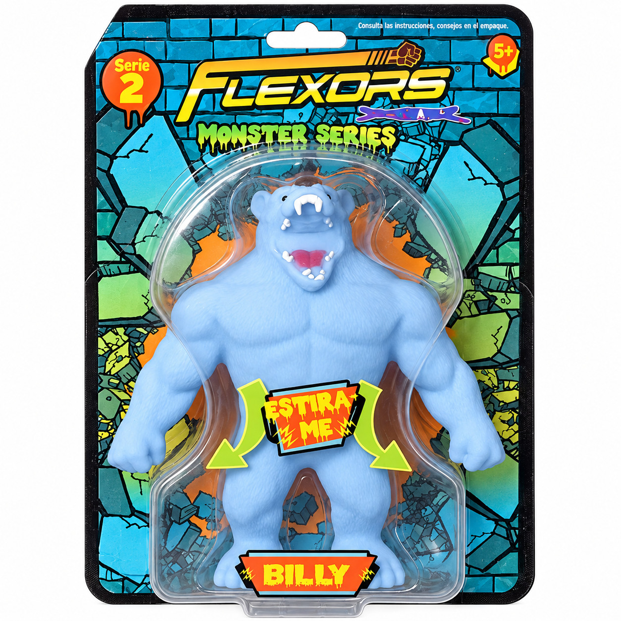 Billy Flexors Modellino Elasticizzato Serie Mostri Flessibili Made In Mexico