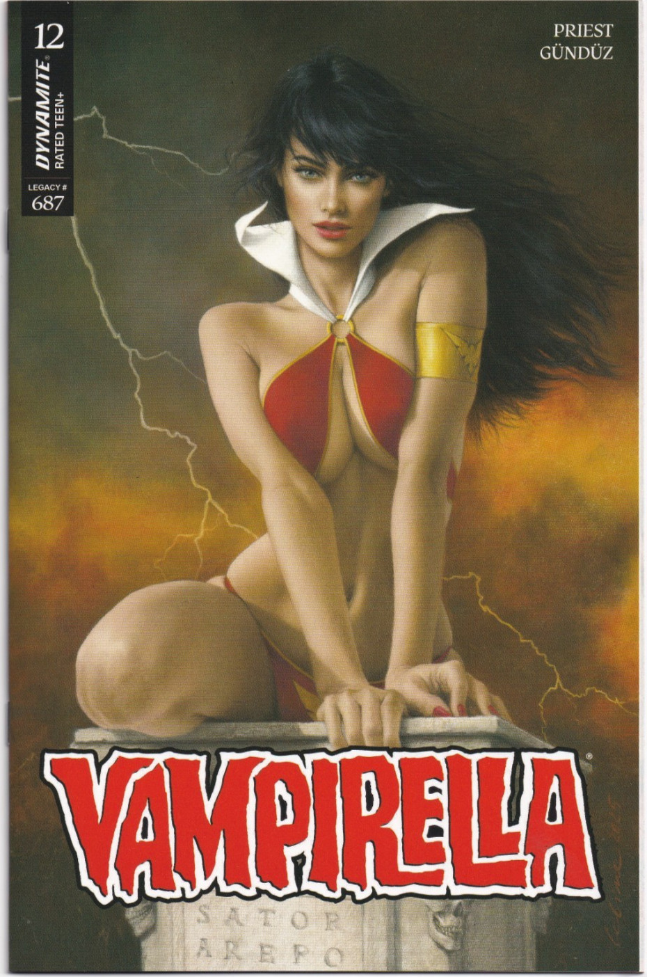 Vampirella Comic 12 First Print Cover F Celina Variant 2026 Priest Dynamite