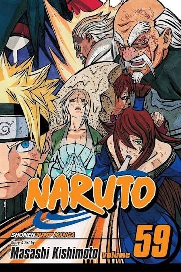 Naruto Vol. 59 English Manga Masashi Kishimoto Used