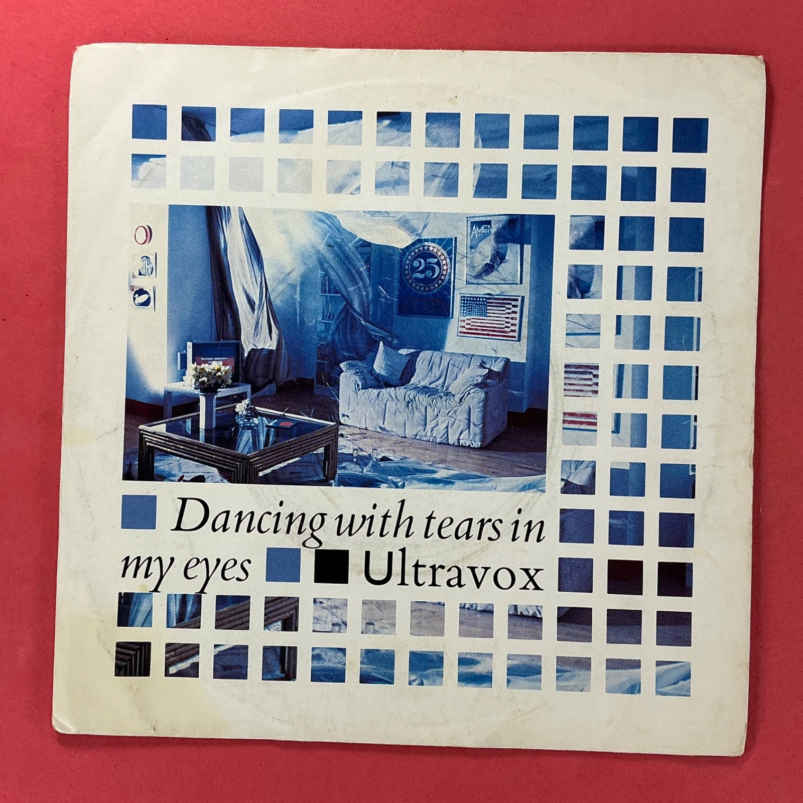 Ultravox - Dancing With Tears In My Eyes 7" Vinyl Single 1984 Chrysalis UV1