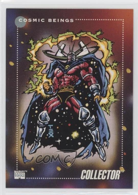 1992 Impel Marvel Universe Serie III Esseri Cosmici Il Collezionista #150 0bn8