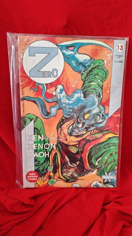 Zero numero 13 rivista contenitore manga ed. Granata Press 1991 usato