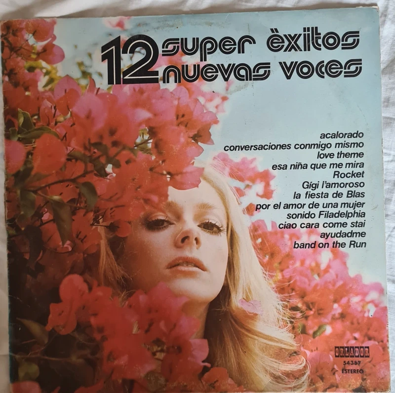 LP - Unknown Artist - 12 Super Exitos (Nuevas Voves (Rock Pop)