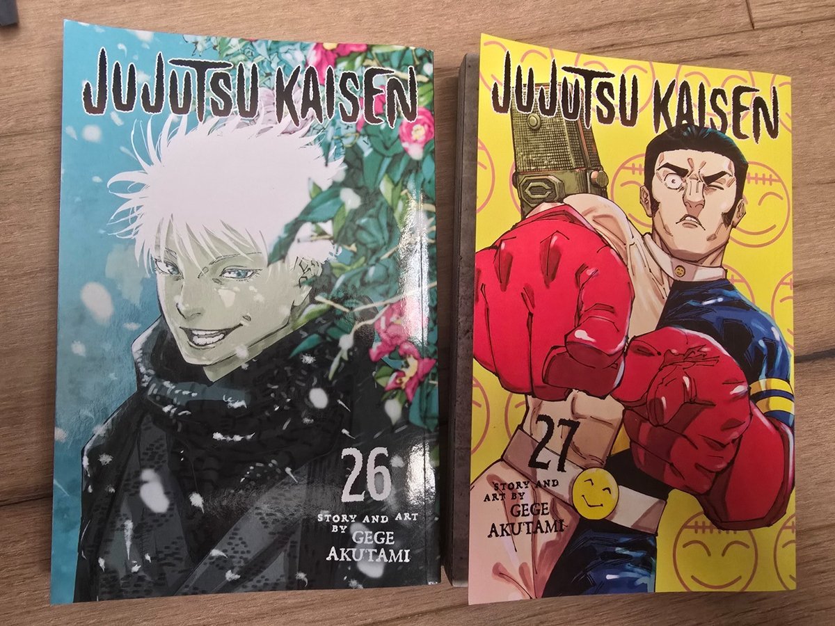 jujitsu kaisen manga english 26 and 27