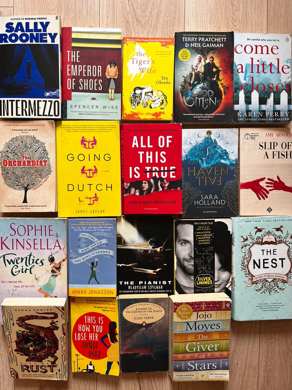 Livres en anglais fiction English 1€