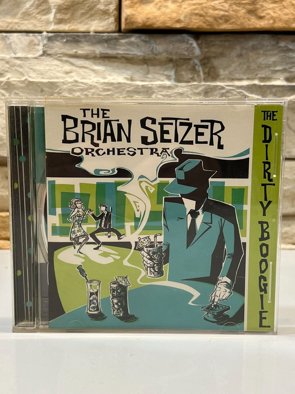 The Brian Setzer Orchestra The Dirty Boogie 1998 CD Rock Jump Blues Sleepwalk 