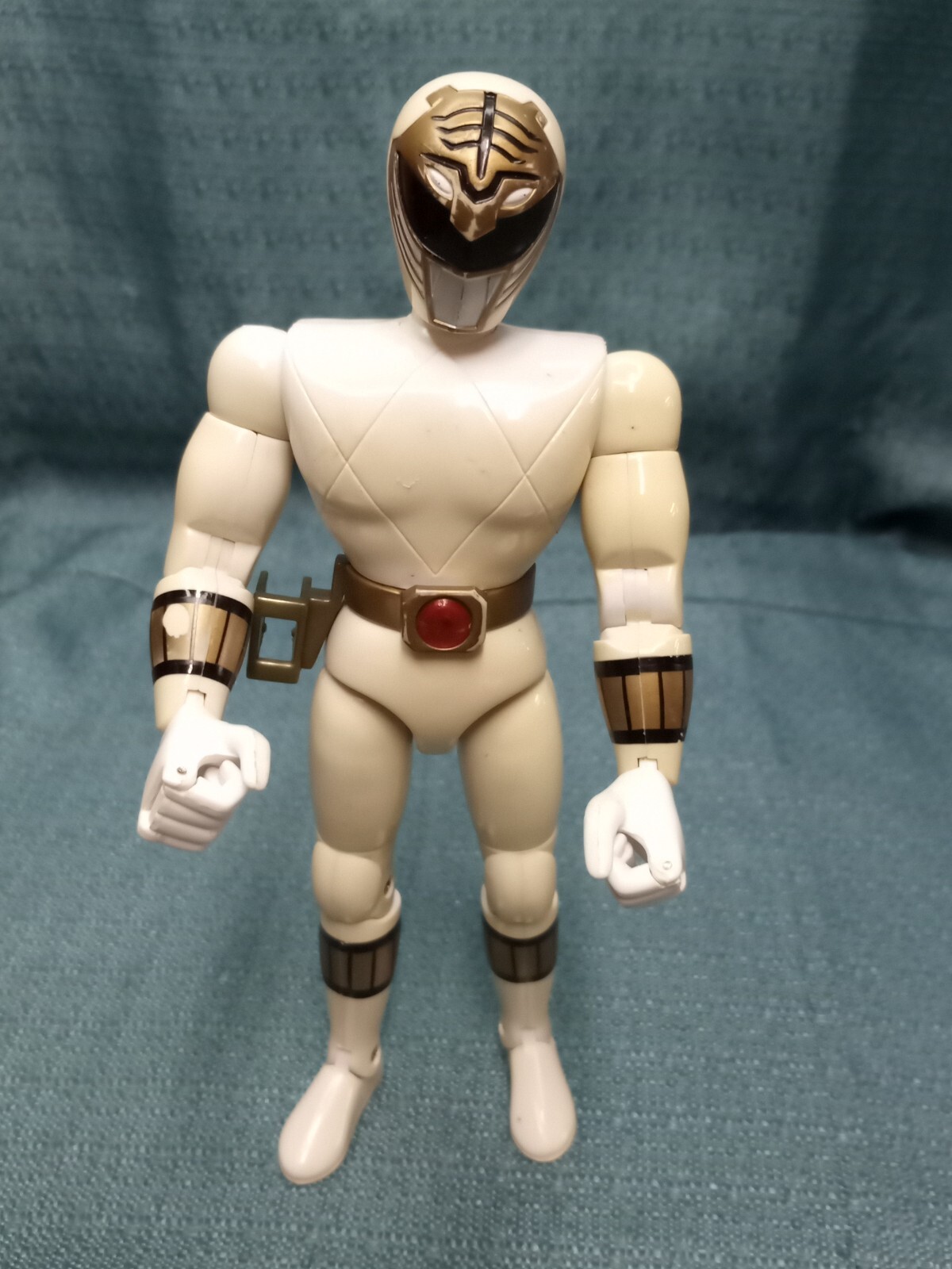 Vintage Mighty Morphin Power Rangers White Ranger 1993 Bandai 8" 