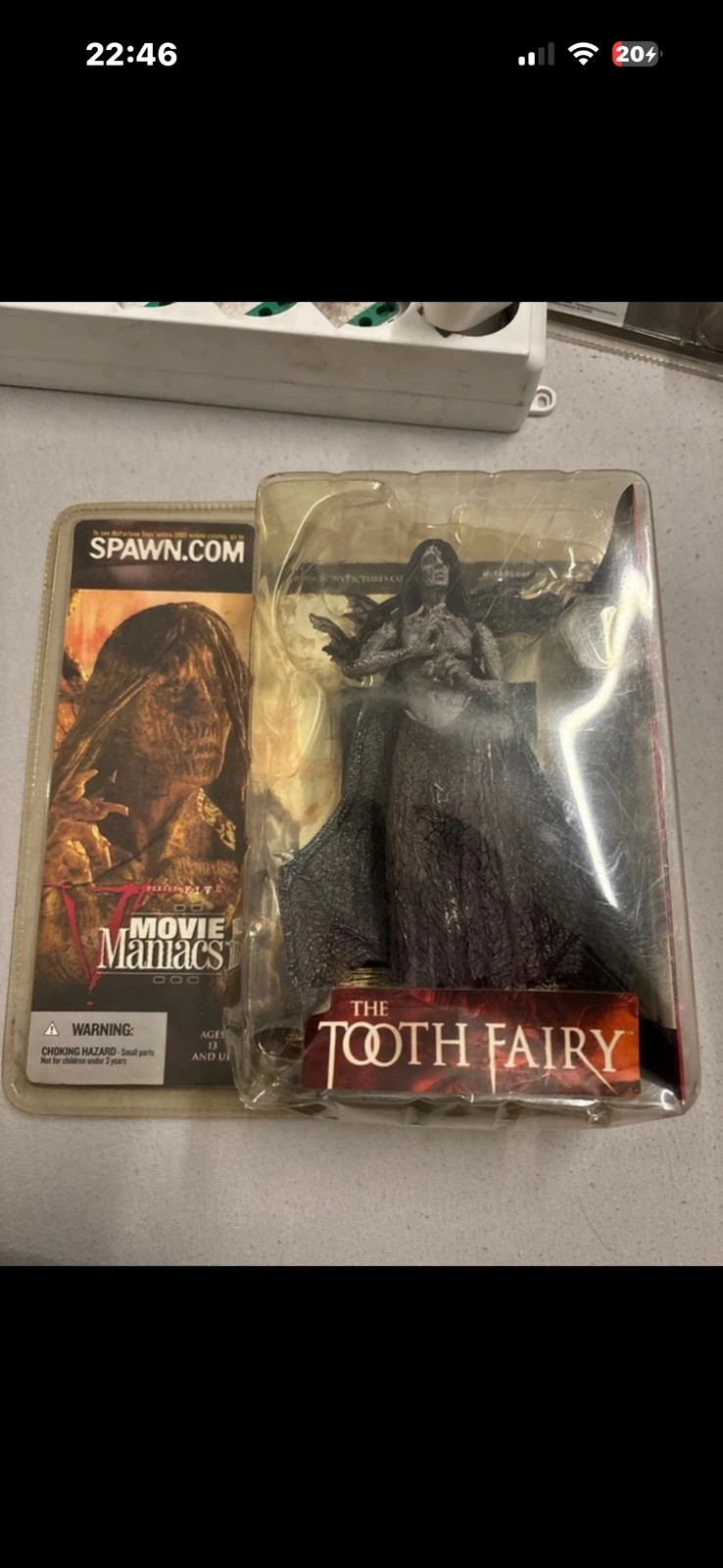 McFarlane Movie Maniacs – The Tooth Fairy Action Figure Sigillata Rara Horror