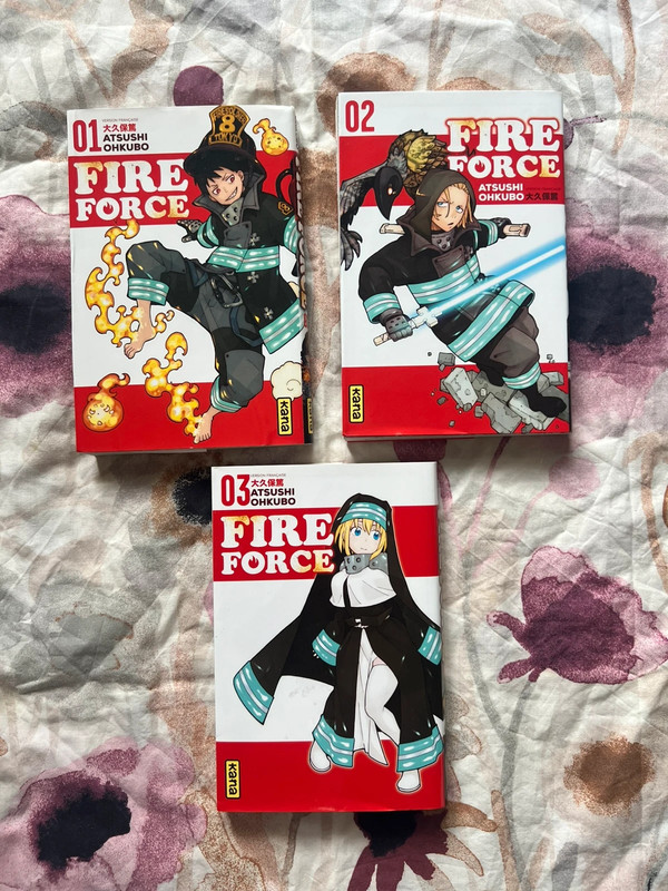 Fire force1, 2 et 3