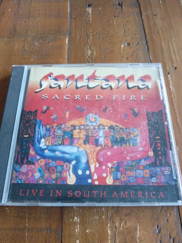 CD Album Santana "Sacred fire : Live in South America" 1993