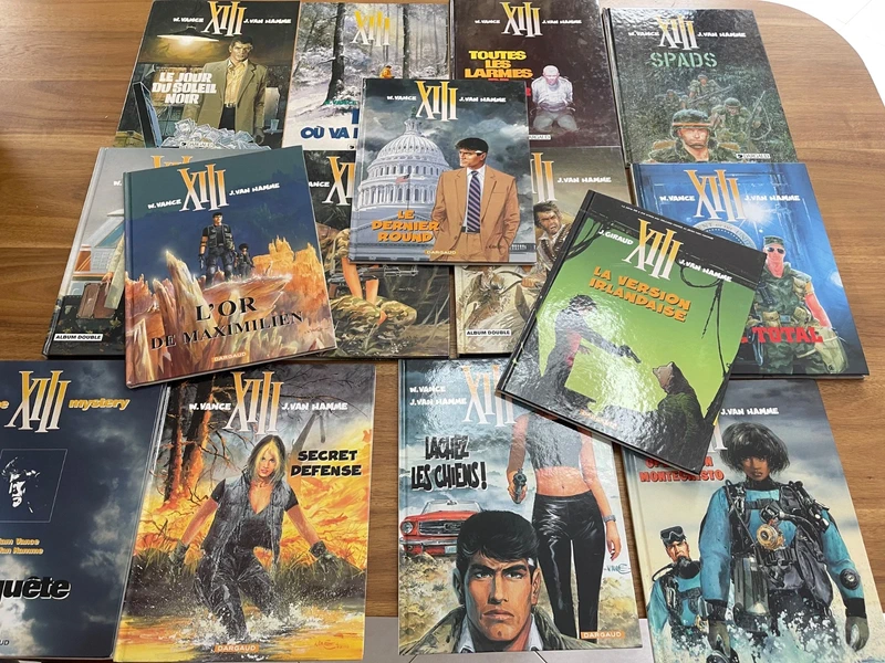 Gros Lot de BD XIII (diverses éditions)