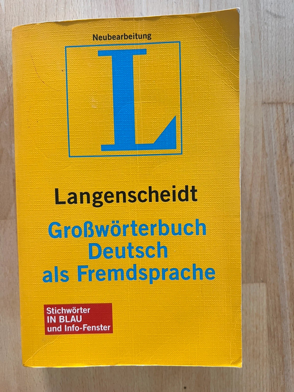 Großwörterbuch Deutsch als Fremdsprache