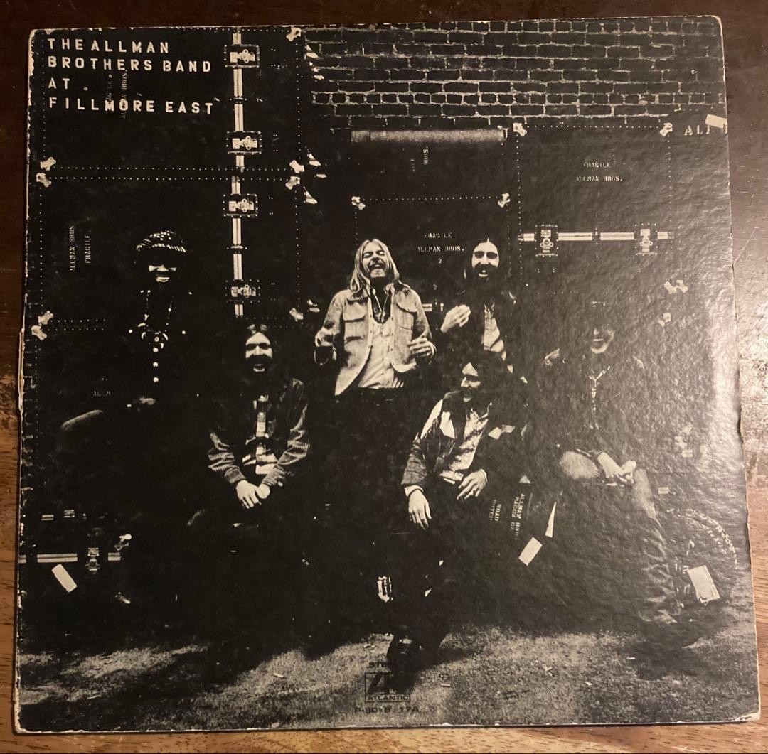 The Allman Brothers Band At Fillmore East 2LP Vinyl Southern Rock VG+++...