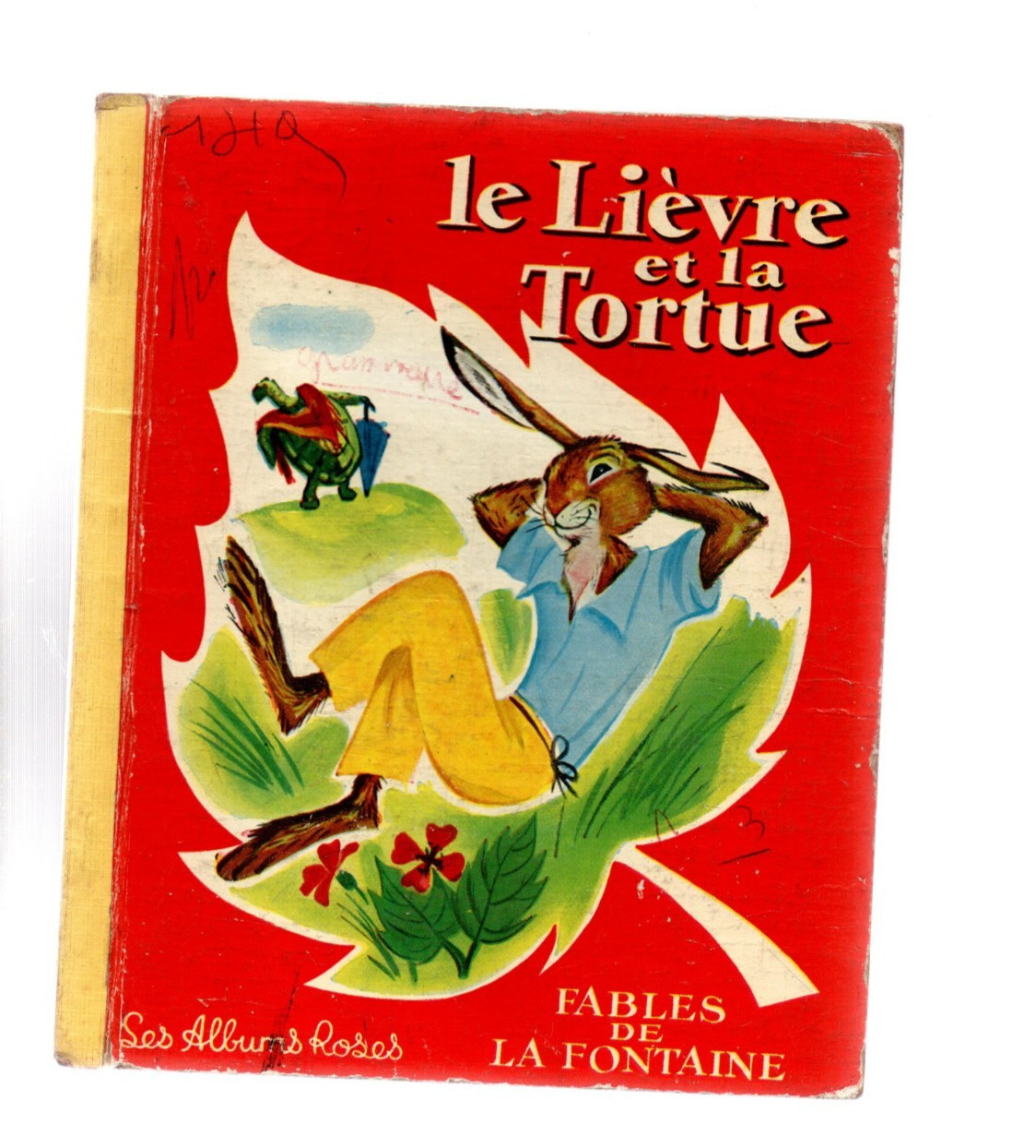 LES ALBUMS ROSES. Le lièvre et la tortue. Images de Romain SIMON. Hachette 1960