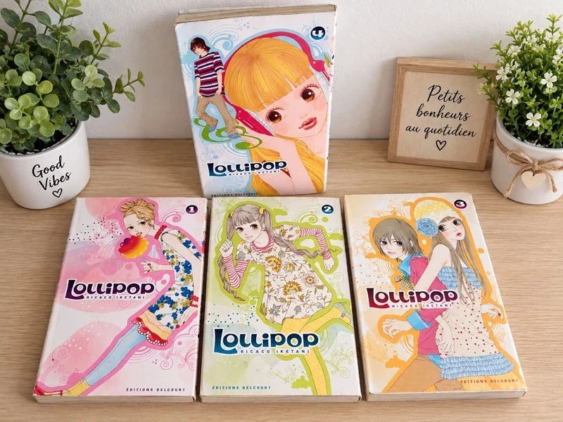 Lot manga Lollipop Tomes 1 à 4 – Série complète