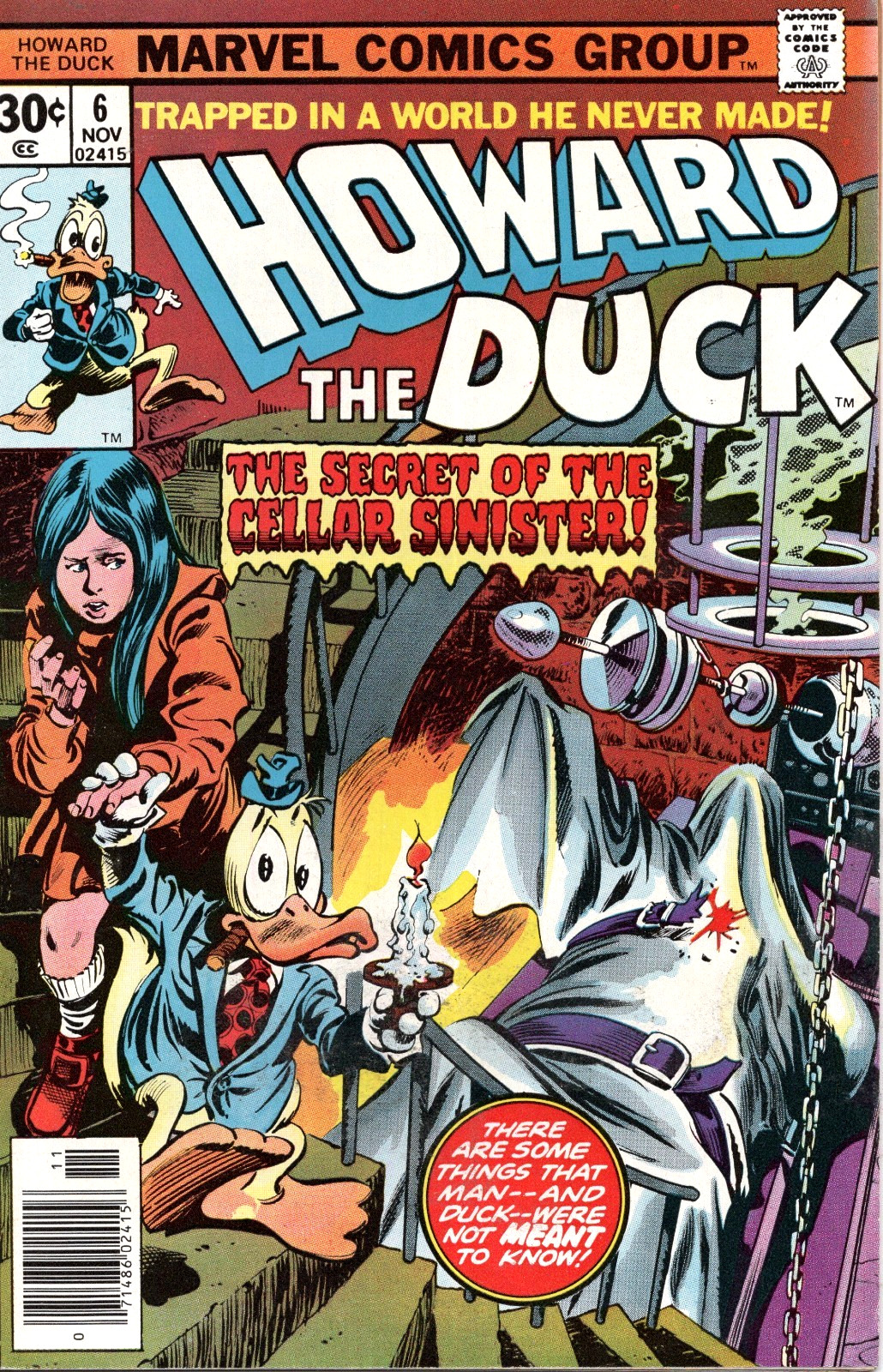 Howard the Duck #6 fumetti Marvel quasi nuovi età del bronzo