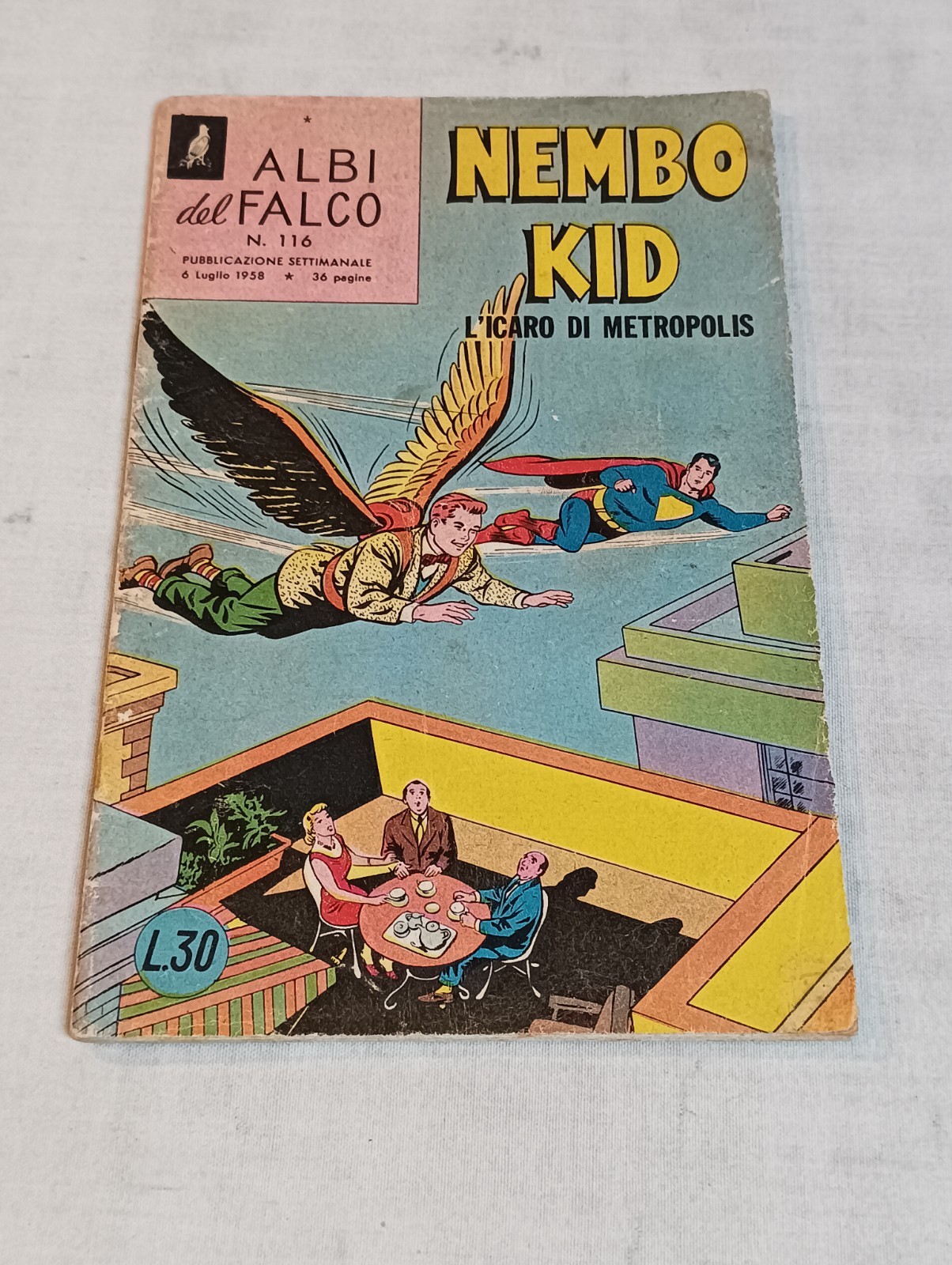 ALBI DEL FALCO NEMBO KID n. 116 del 1958 ED.  MONDADORI Superman Batman 