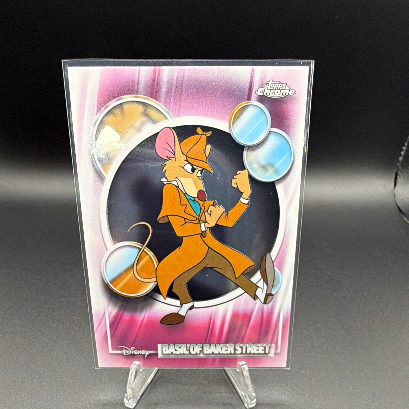 Topps Chrome Disney Il Grande Topo Detective - Basil #40 Set Base Card 2026