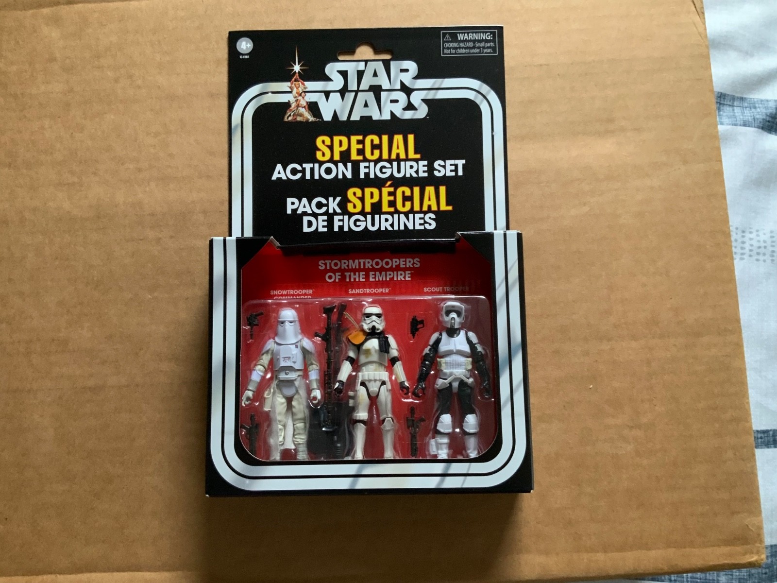 Star Wars Special Action Figure Set Storm Troopers of the Empire (3.75) NIB