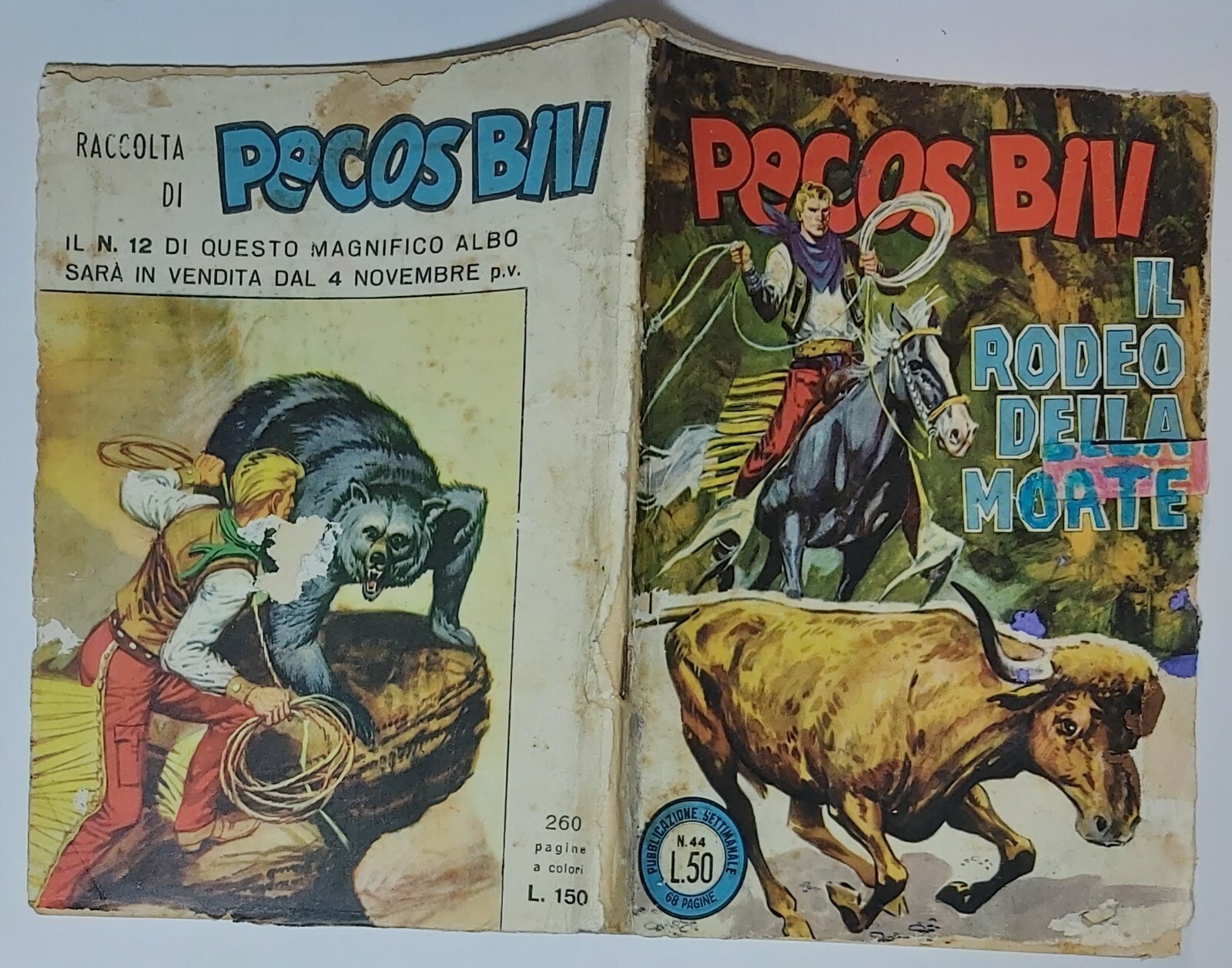 14323 Pecos Bill n. 44 - Il rodeo della morte - Fasani 1964