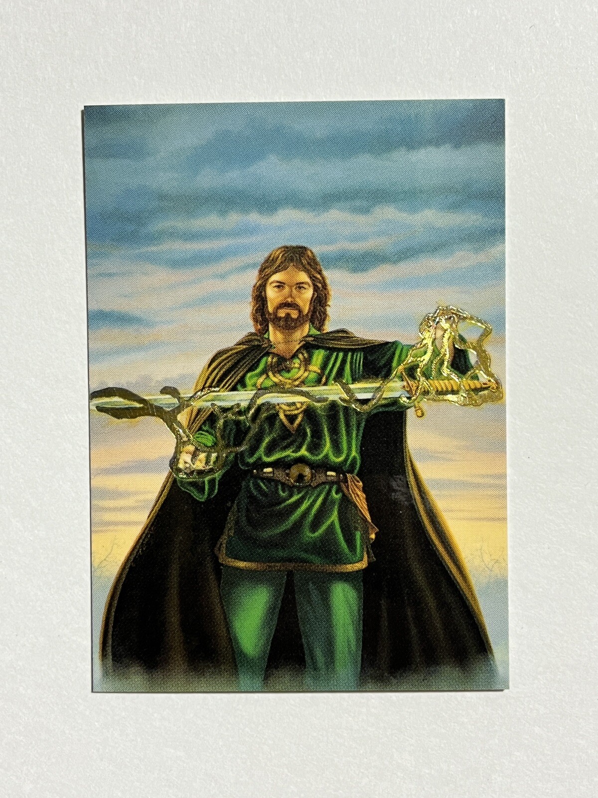 MS4 Artifact sword Larry Elmore Foil insert card 1994 FPG