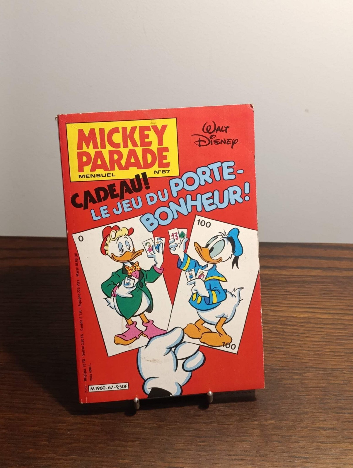 Mickey Parade n°67 – Le jeu du porte-bonheur – BD petit format