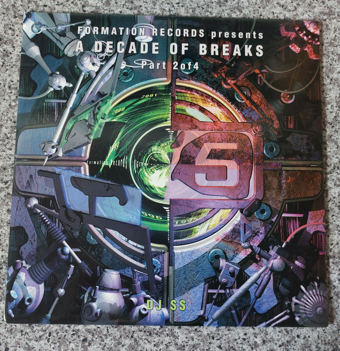 DJ SS – A Decade Of Breaks Part 2 (FORM12090) 2001 (12" EP)