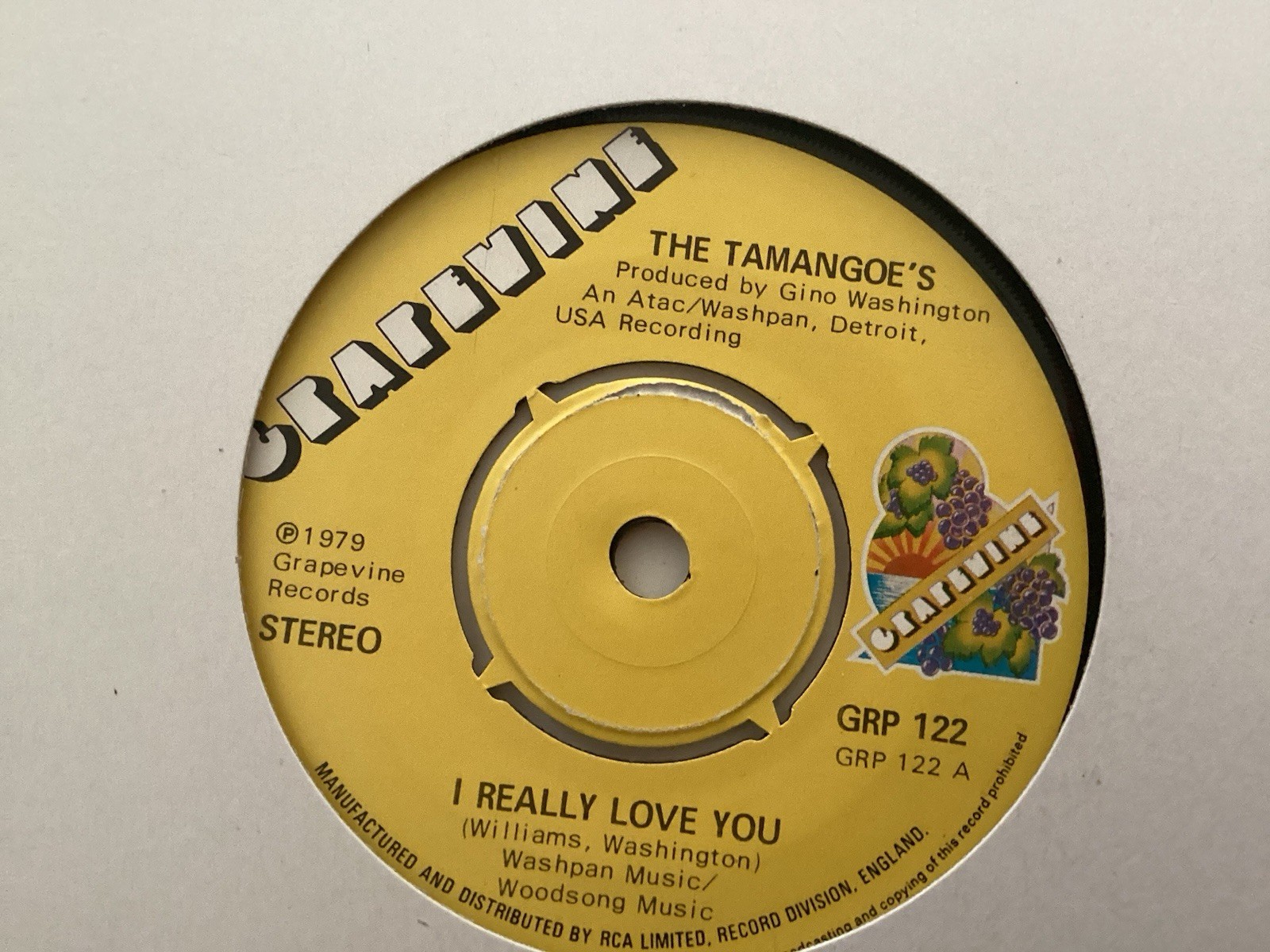THE TAMANGOE’S - I REALLY LOVE YOU (GRAPEVINE)