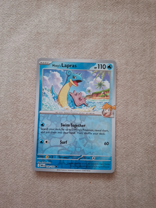 Misty's Lapras 050/182 | Destined Rivals