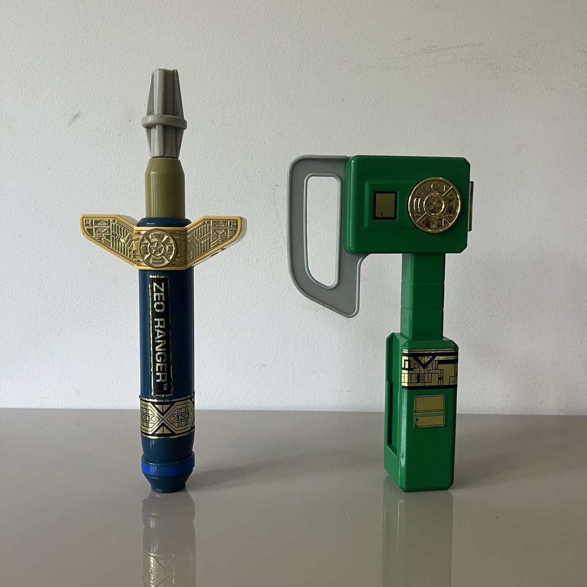 Power Rangers Zeo 7 In 1 Blaster Weapon Set 1996 Bandai Cosplay Incomplete