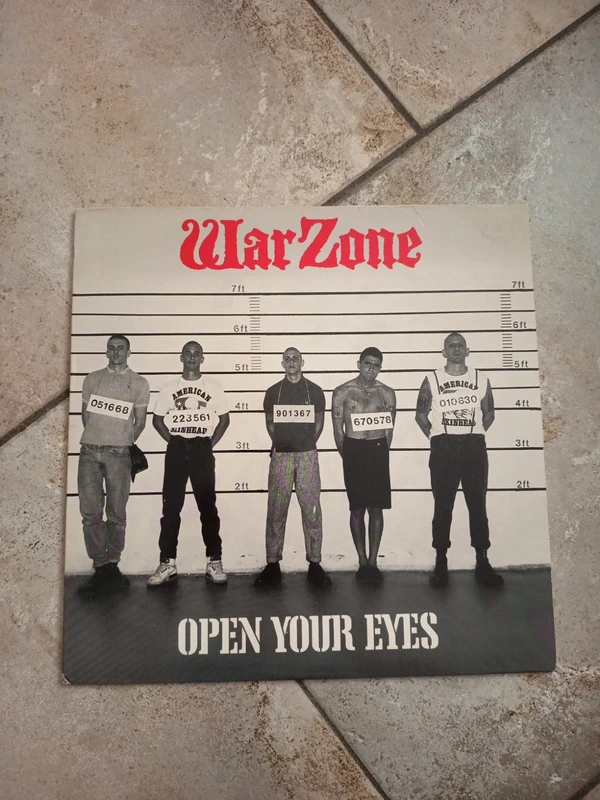 War zone Open your Eyes LP