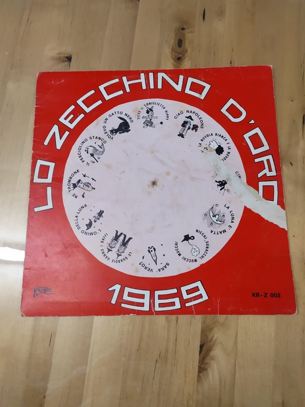 Vinile 33 giri vintage Lo Zecchino D'Oro 1969