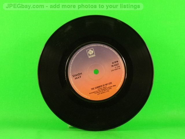 MAY,SIMON SUMMER OF MY LIFE (5) (137) 7" PYE