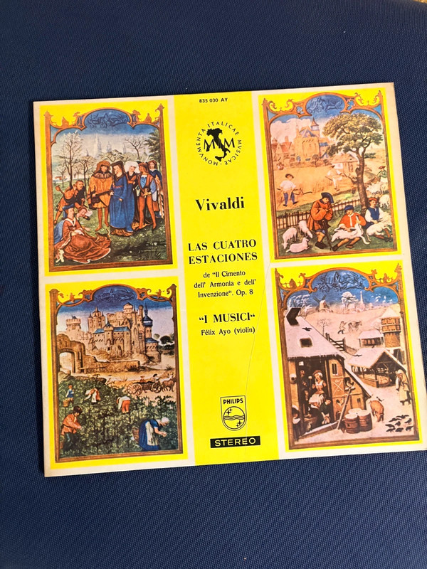 Vivaldi – Las Cuatro Estaciones · I Musici · Félix Ayo · LP