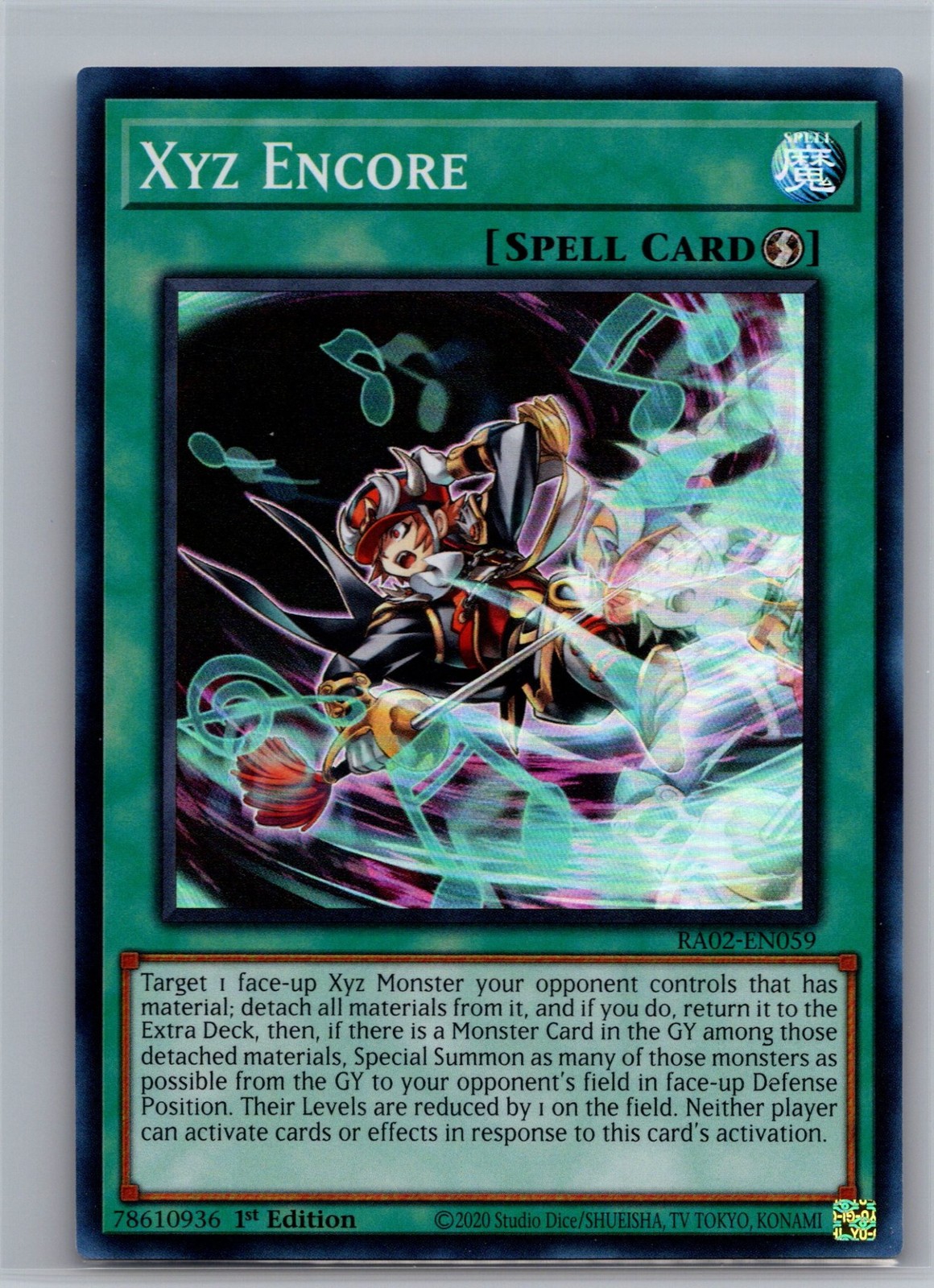 Xyz Encore RA02-EN059 NM