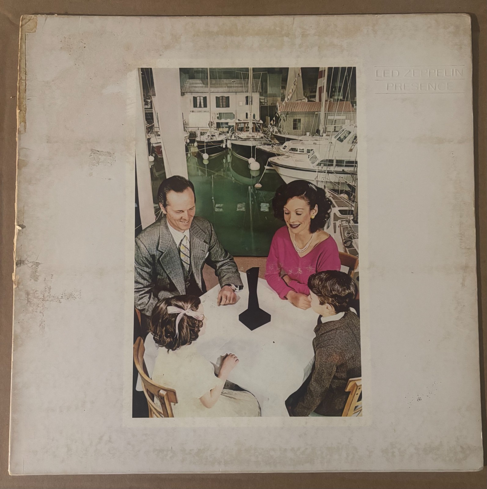 Led Zeppelin Presence 1976 Swan Song SS 8416 Vinyl LP Embossed Gatefold