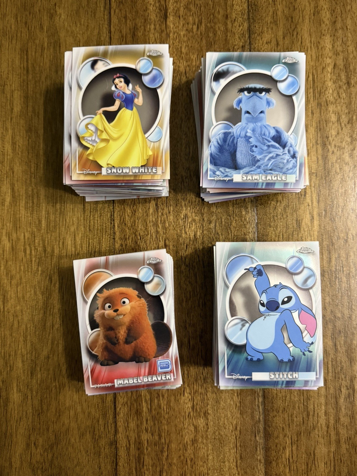 Set base cromata 2026 Topps Disney di 182 NO DOPPIONI!!