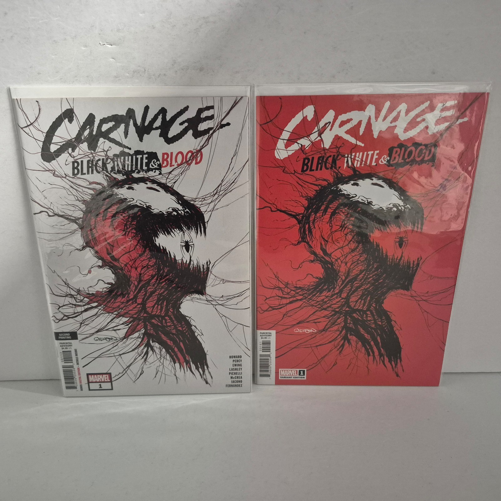 Carnage: Black, White & Blood #1 Patrick Gleason Set di 2