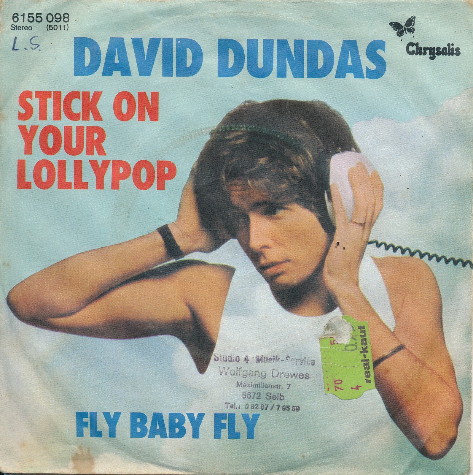 Stick On Your Lollypop - David Dundas - Single 7" Vinyl 248/19
