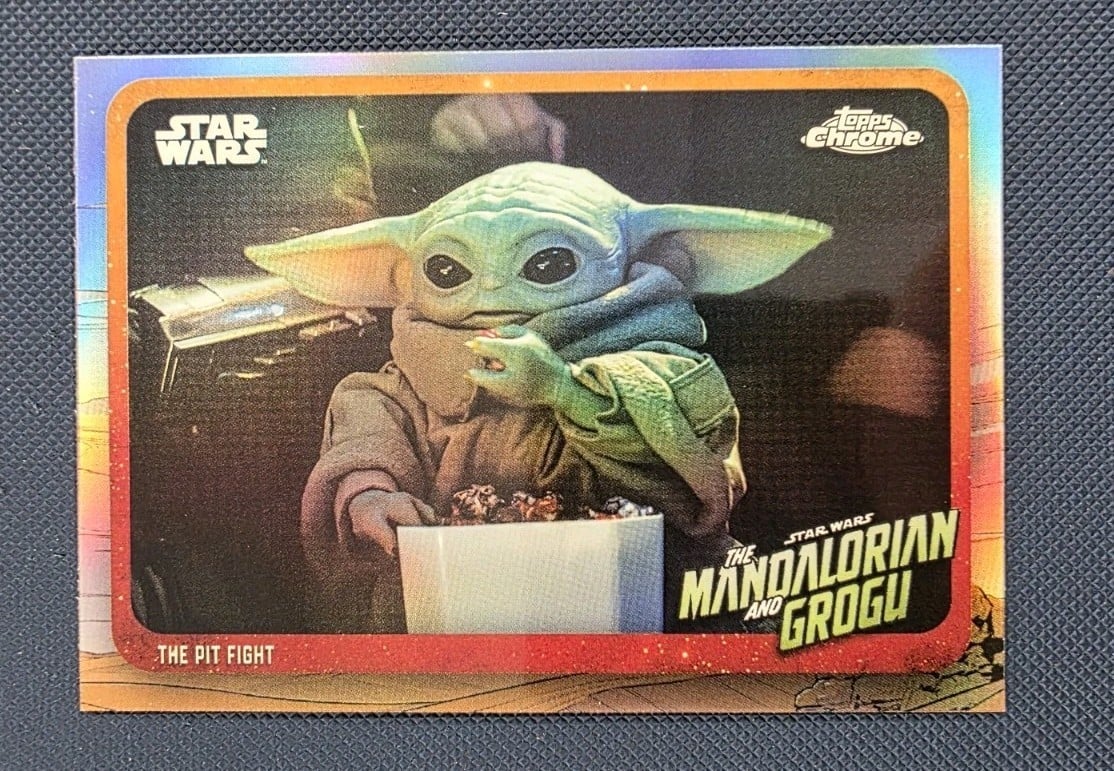 2026 Topps Chrome Star Wars The Mandalorian And Grogu The Pit Fight #MAGR-12