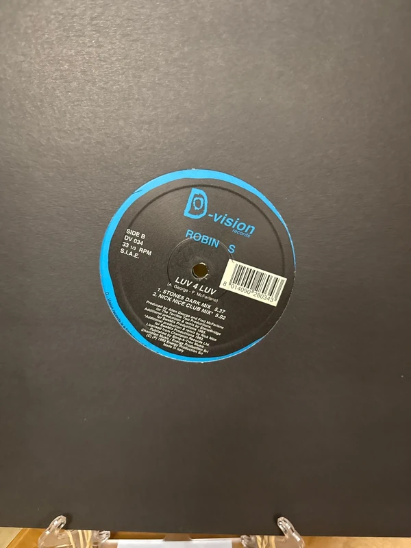 Disco in vinile 33 giri robin s luv 4 luv