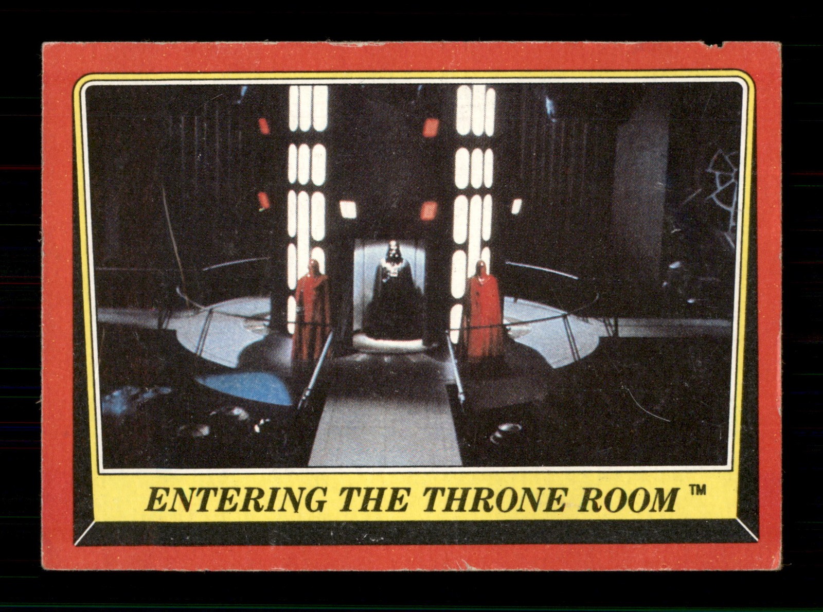 Entrando nella Sala del Trono 76 1983 Star Wars ROTJ Lucasfilms Topps Trading Card TC