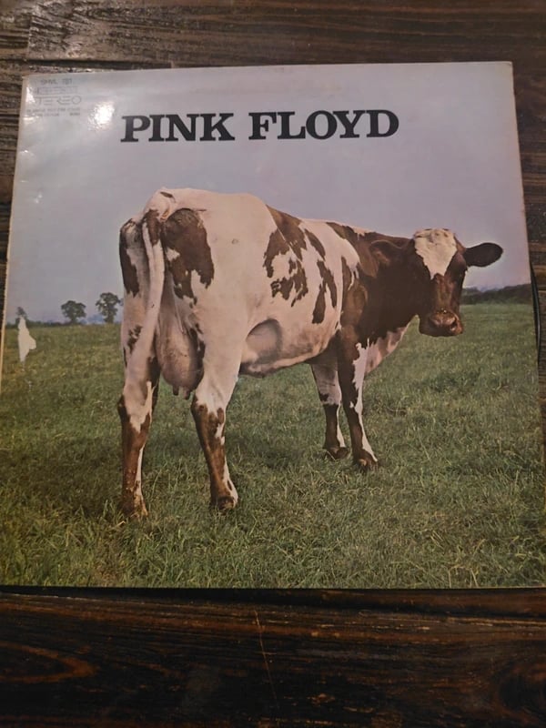 pink floyd atom heart mother lp vinyl 1971 franse persing french pressing harvest prog rock