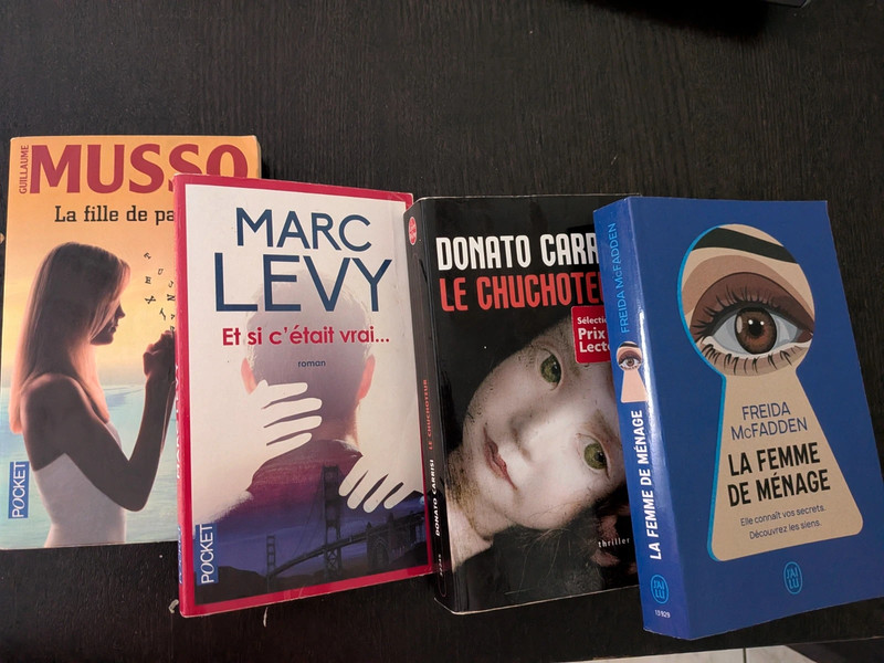 Lot 4 livres