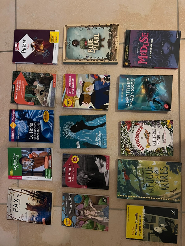 Lot livres