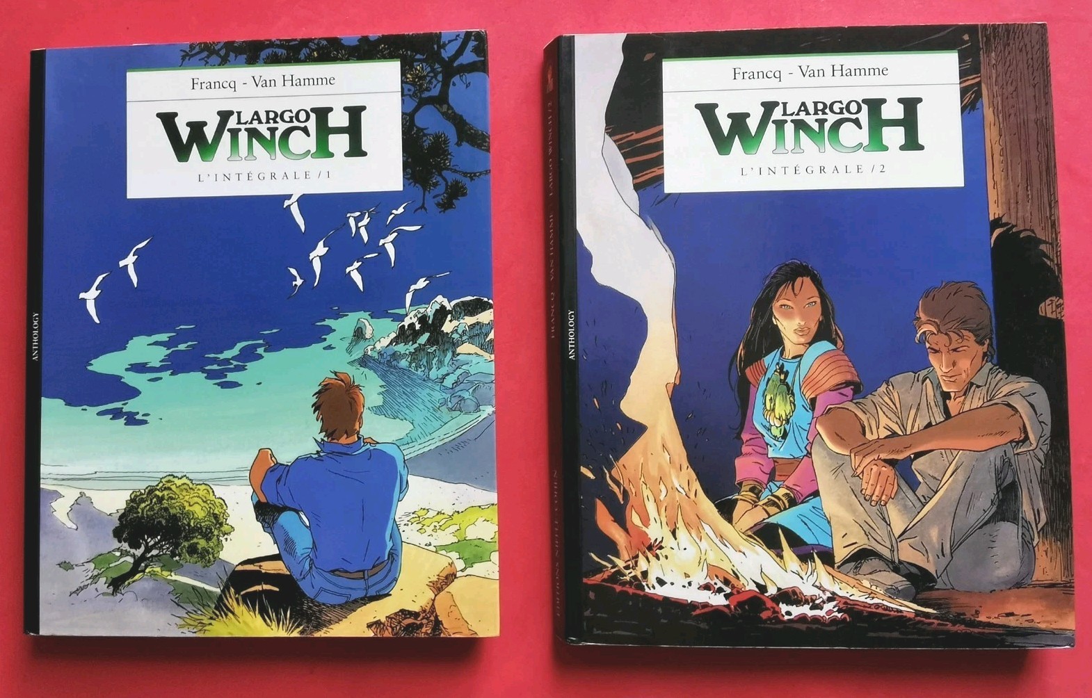 L'INTEGRALE N et B LARGO  WINCH 2 /VOL..FRANCQ/VAN HAMME/Niffle 1999