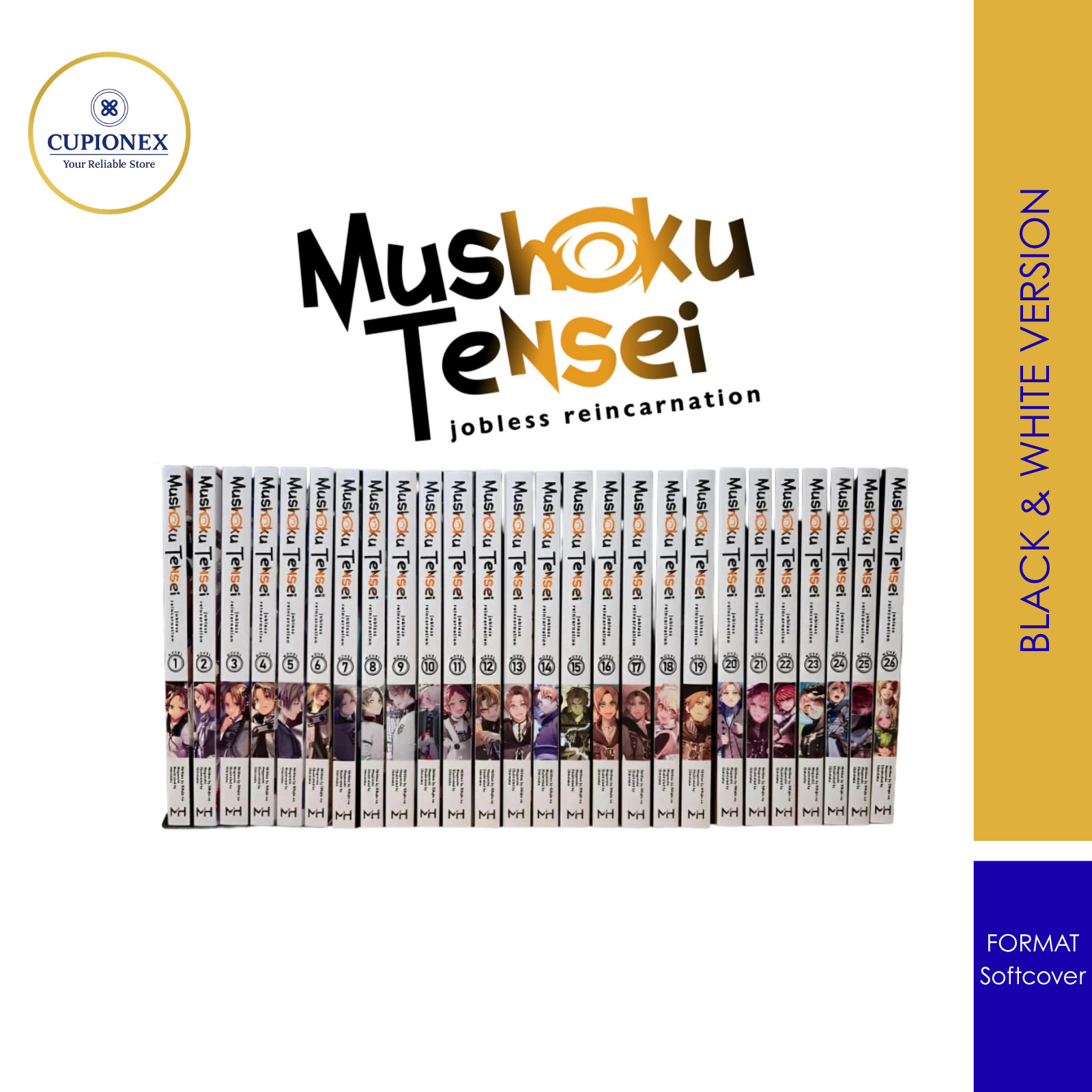 Mushoku Tensei Jobless Reincarnation light novel inglese (scegli qualsiasi volume)