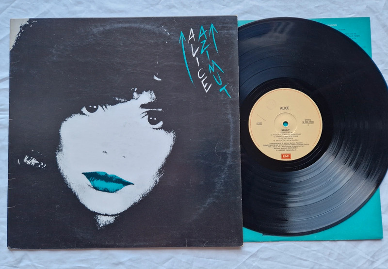 Alice Azimut Lp 33 giri Messaggio Chanson